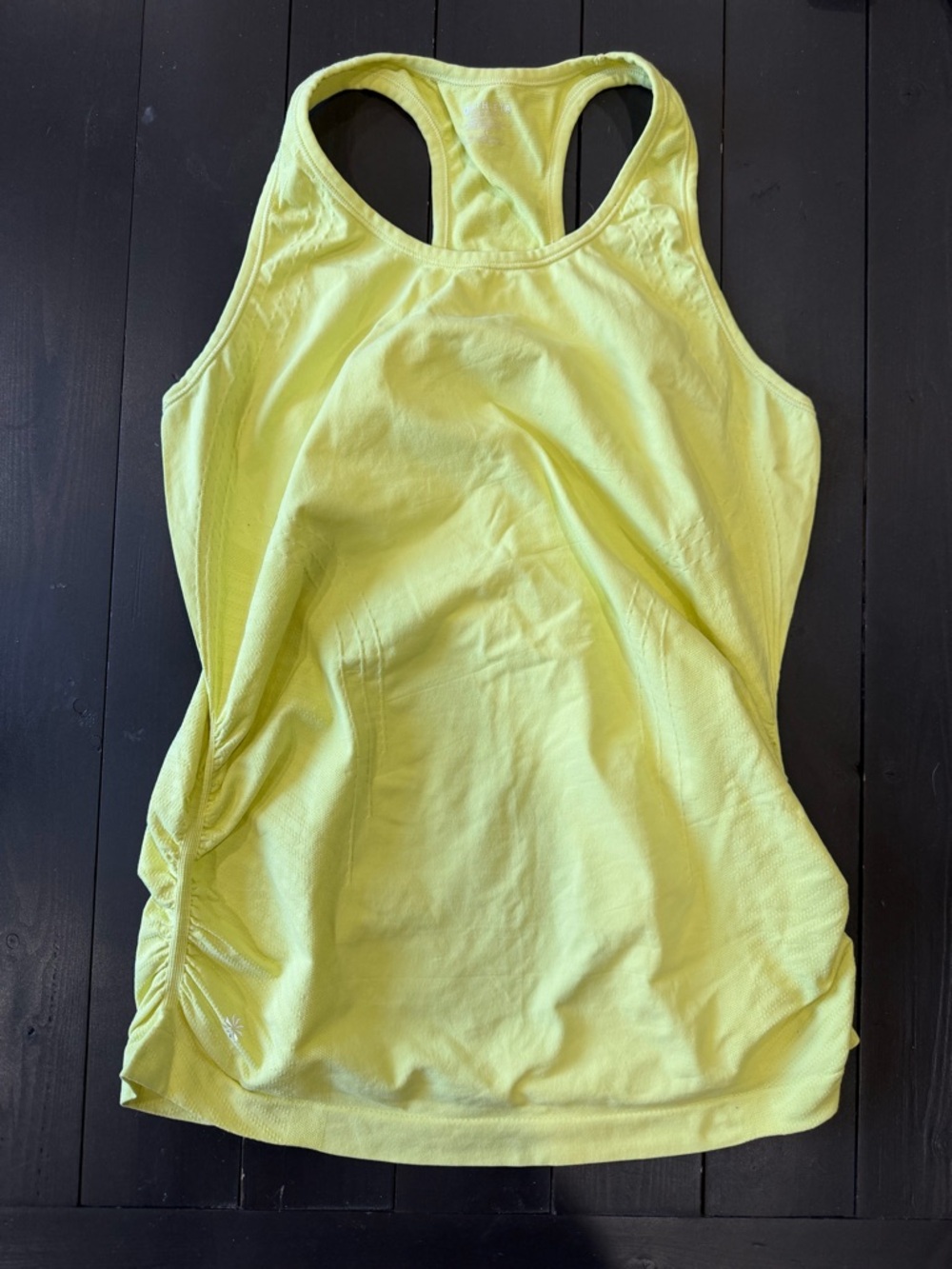 Athleta Women’s Neon Yellow Racerback Tank Top large
